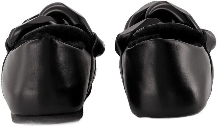 JW Anderson Chain Loafers Close Back - Image 3