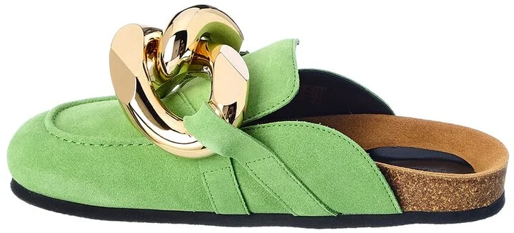 Jw Anderson Chain Suede Mule - Image 2