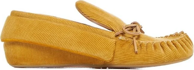 JW Anderson Corduroy Slip-On Flat Shoes