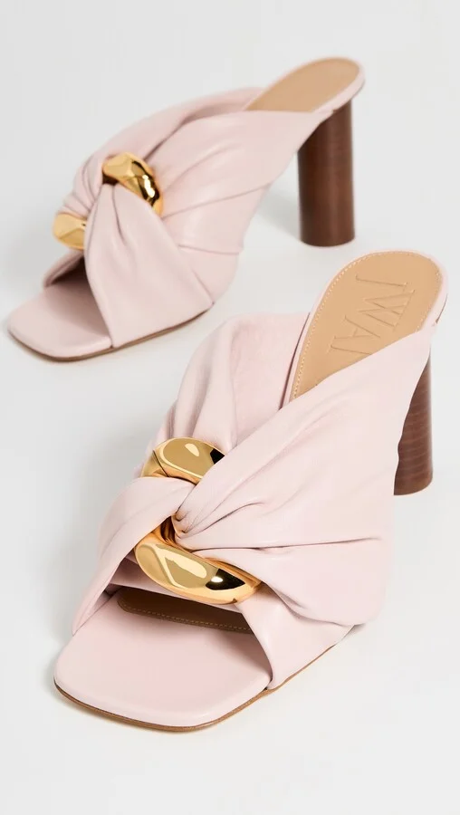 JW Anderson Corner Heel Sandals - Image 5