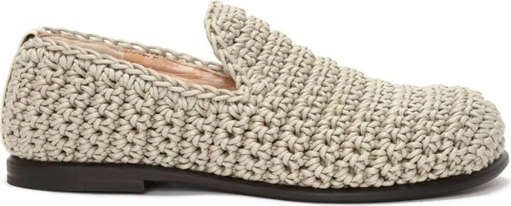 JW Anderson Crochet Moccasin Loafers