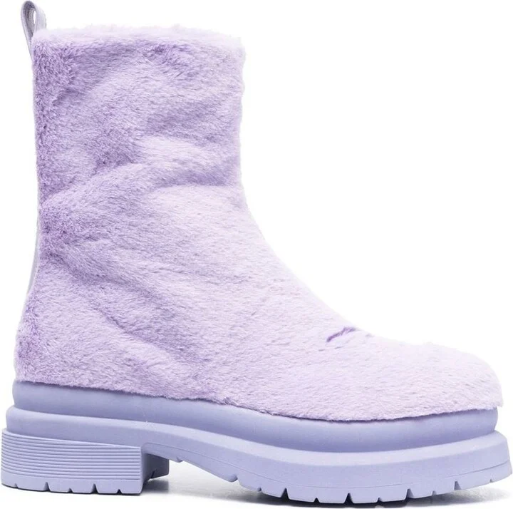 JW Anderson Ecofur Ankle Boot Shoes