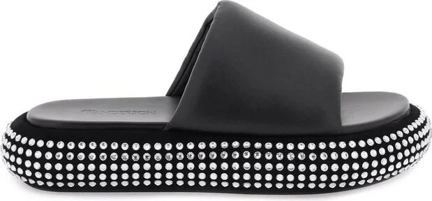 JW Anderson Embellished Open-Toe Slides