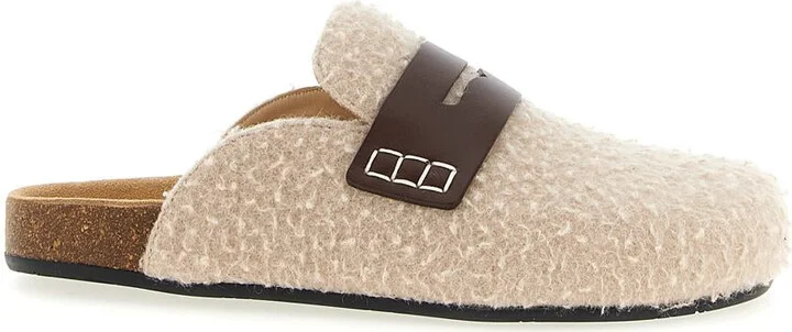 JW Anderson 'Felt Loafer' Mules