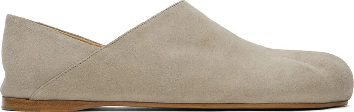 JW Anderson Gray Paw Loafers