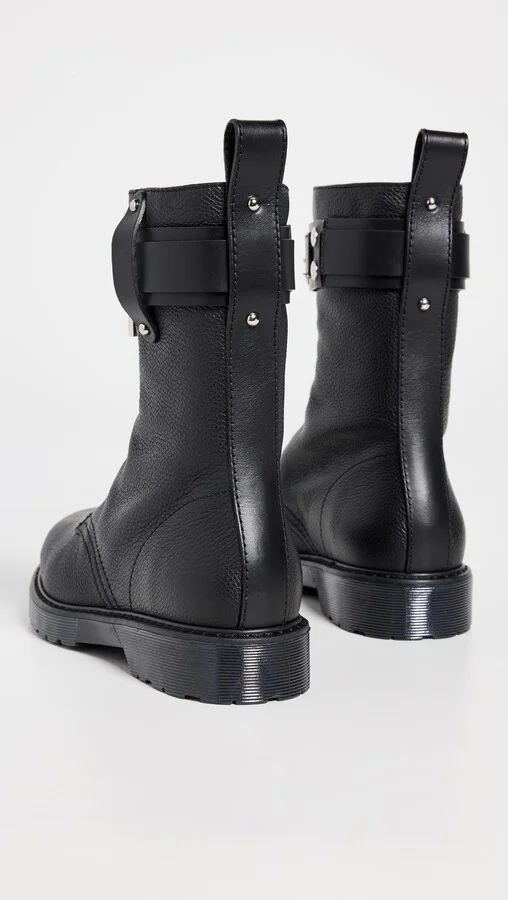 JW Anderson Lock Combat Ankle Boots - Image 4