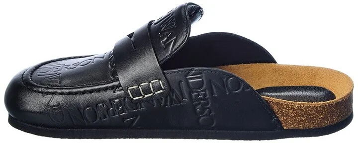 Jw Anderson Logo Leather Mule - Image 2