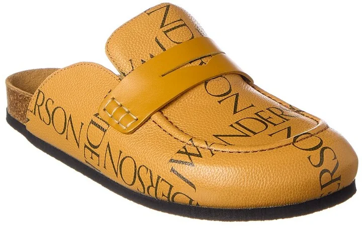 Jw Anderson Logo Leather Mule