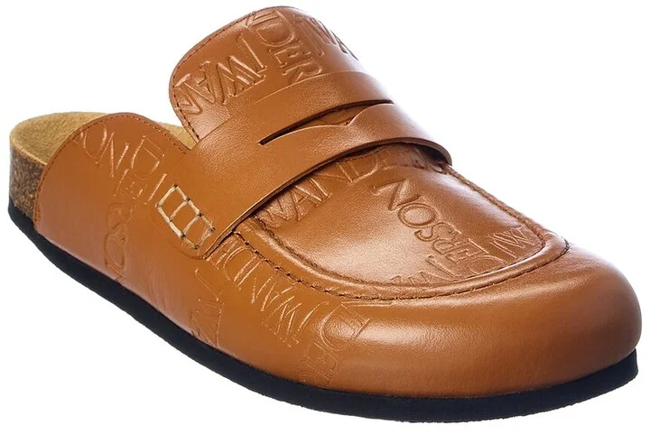 Jw Anderson Logo Leather Mule