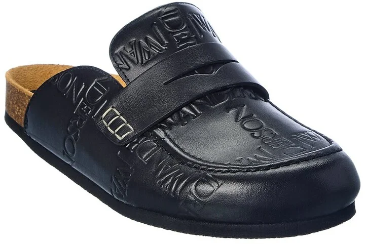 JW Anderson Logo Leather Mule