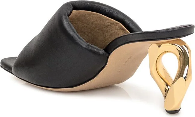 JW Anderson Mules With Chain Heel - Image 3
