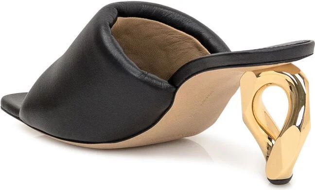 JW Anderson Mules With Chain Heel - Image 2