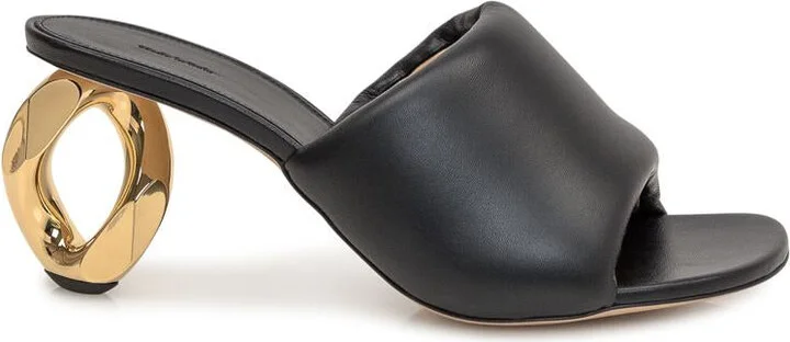 JW Anderson Mules With Chain Heel