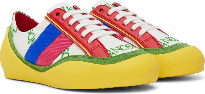 JW Anderson Multicolor Bubble Low Sneakers - Image 4