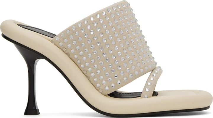 JW Anderson Off-White Bumper-Tube Mules