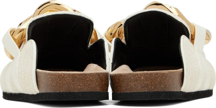 JW Anderson Off-White Chain Mules - Image 2