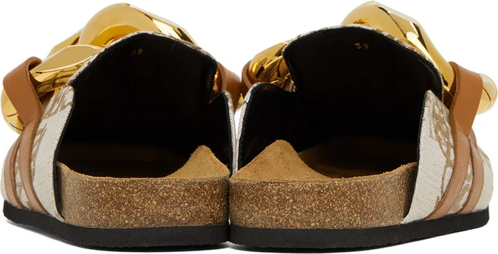 JW Anderson Off-White Chain Mules - Image 2