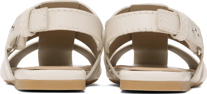 JW Anderson Off-White Fisherman Sandals - Image 2