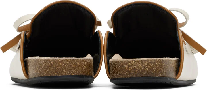 JW Anderson Off-White Ruffle Slip-on Loafers - Image 2