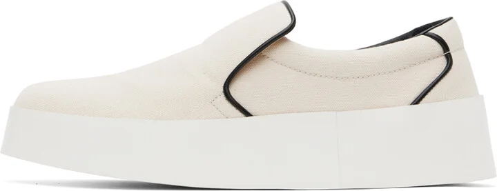 JW Anderson Off-White Slip-Ons Sneakers - Image 3