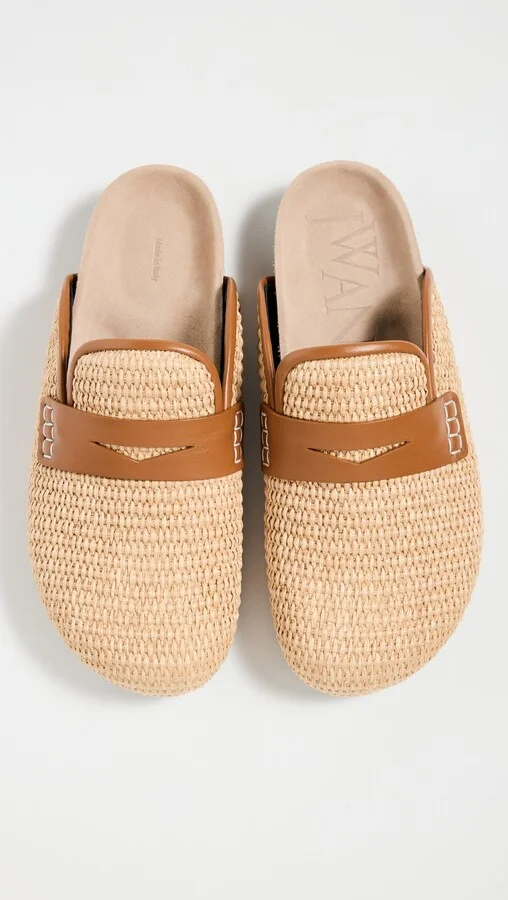 JW Anderson Raffia Loafers - Image 2