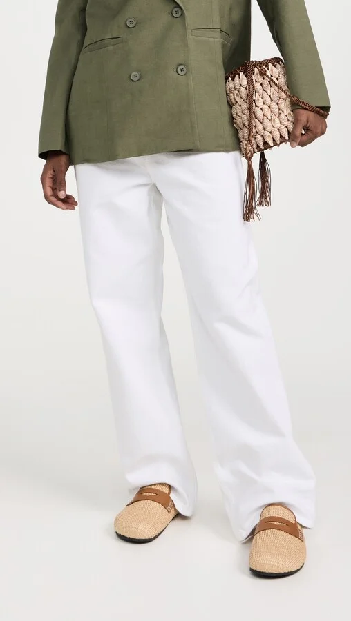 JW Anderson Raffia Loafers - Image 5