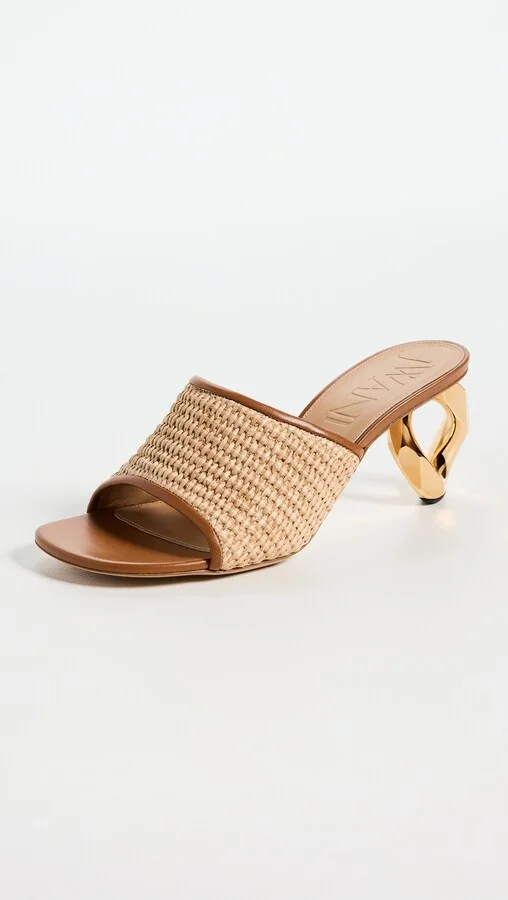 JW Anderson Raffia Sandals - Image 4