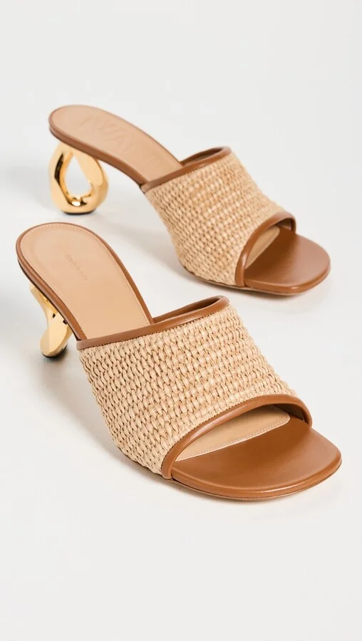 JW Anderson Raffia Sandals - Image 5