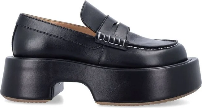 JW Anderson Round Toe Platform Loafers