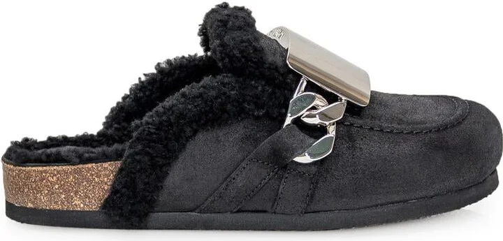 JW Anderson Shearling Mules
