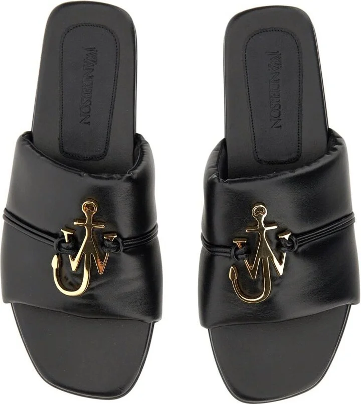 JW Anderson Slide Sandal With Logo - Image 2