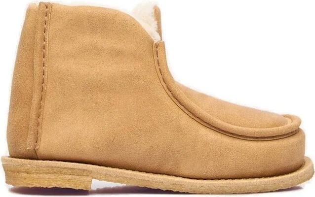 JW Anderson Square Toe Padded Ankle Boots