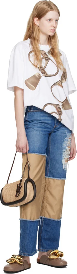 JW Anderson SSENSE Work Capsule – Taupe Chain Mules - Image 5