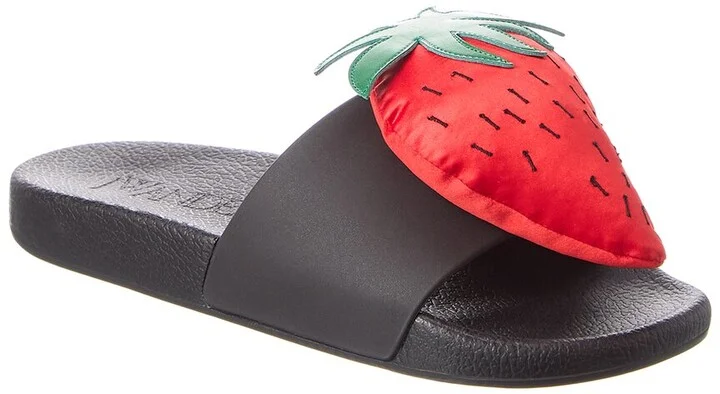 Jw Anderson Strawberry Rubber Slide