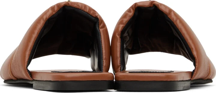 JW Anderson Tan Anchor Slides - Image 2