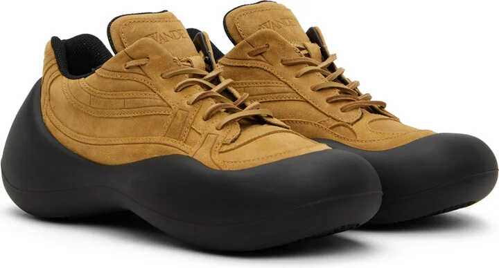 JW Anderson Tan Bumper Hike Sneakers - Image 4