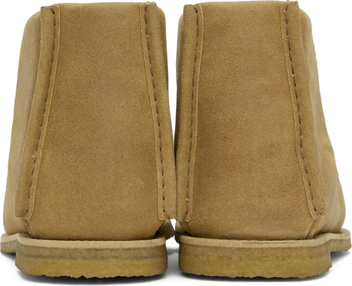 JW Anderson Tan Nubuck Boots - Image 2