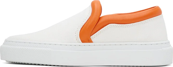 JW Anderson White Bumper-Tube Sneakers - Image 3