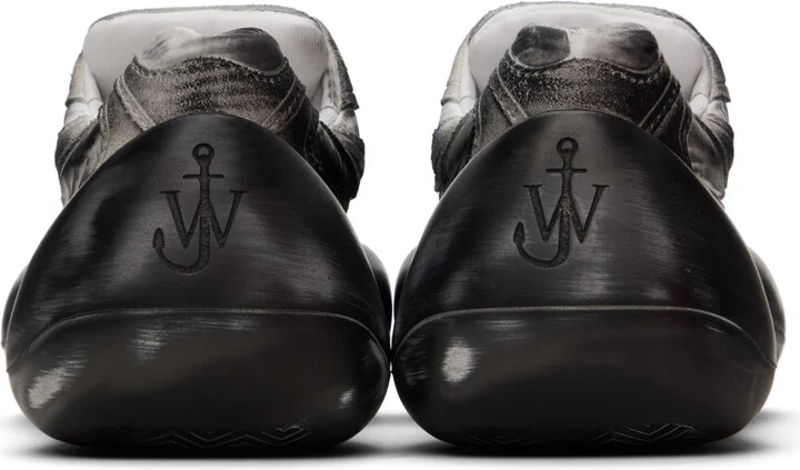JW Anderson White & Gray Bumper Hike Sneakers - Image 2