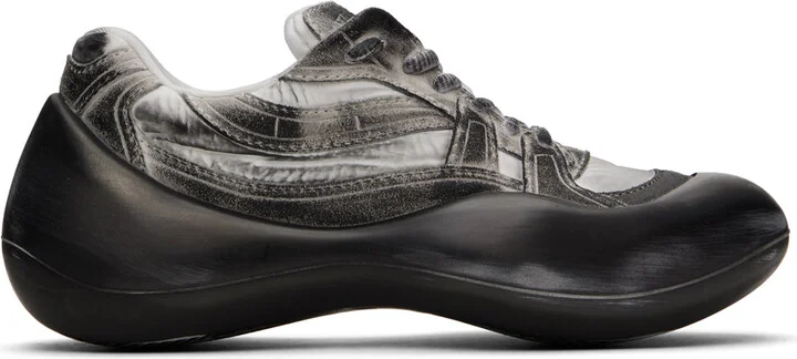 JW Anderson White & Gray Bumper Hike Sneakers
