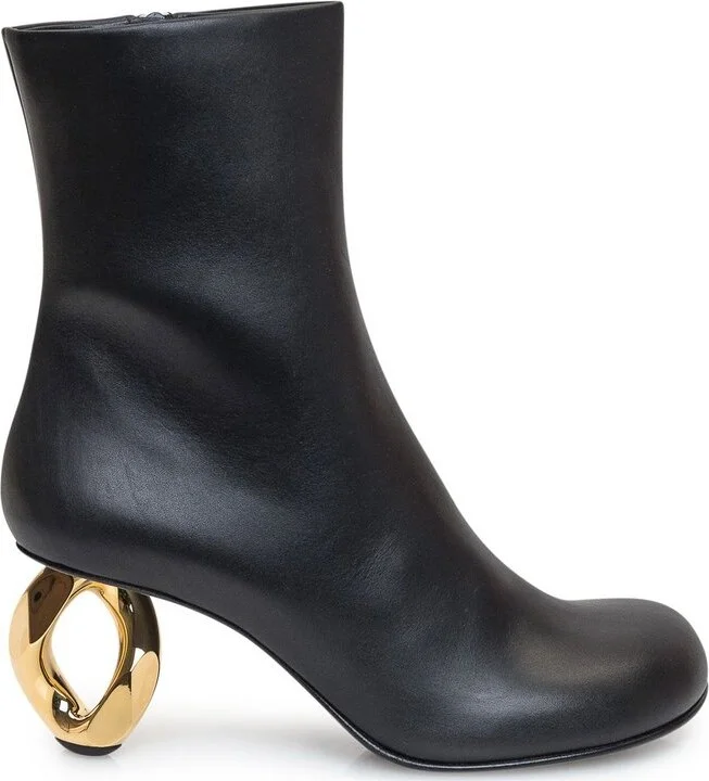 JW Anderson Zipped Mid-Heeled Boots