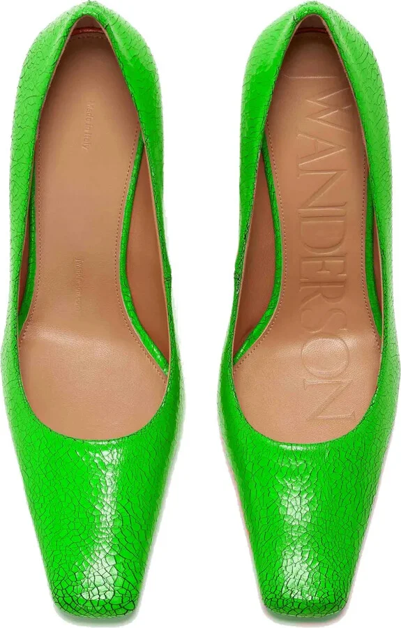 JW Bubble Heel leather pumps - Image 4