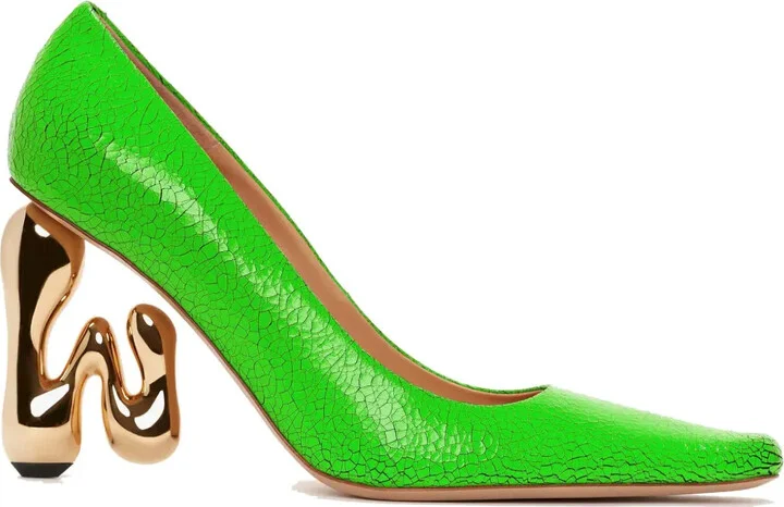 JW Bubble Heel leather pumps