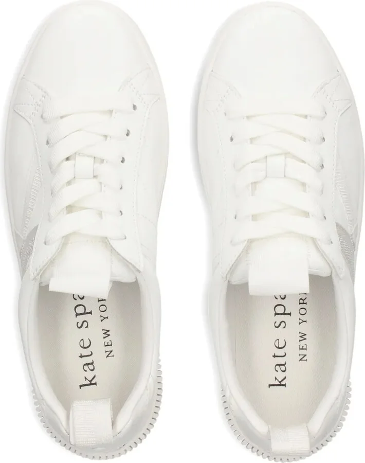 K As In Kate textured-detailing sneakers - Image 4