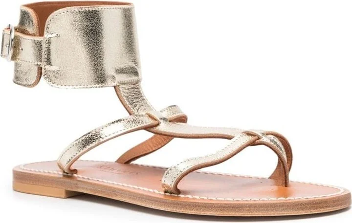 K.Jacques Caravelle Flat Sandals Shoes - Image 4