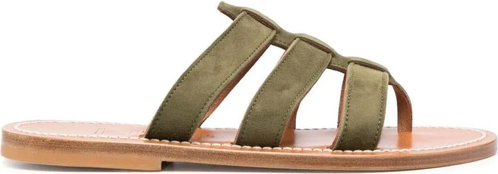 K.Jacques Dolon Suede Mules Shoes