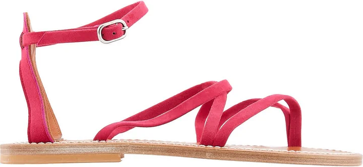 K Jacques Epicure Strappy Flat Sandals