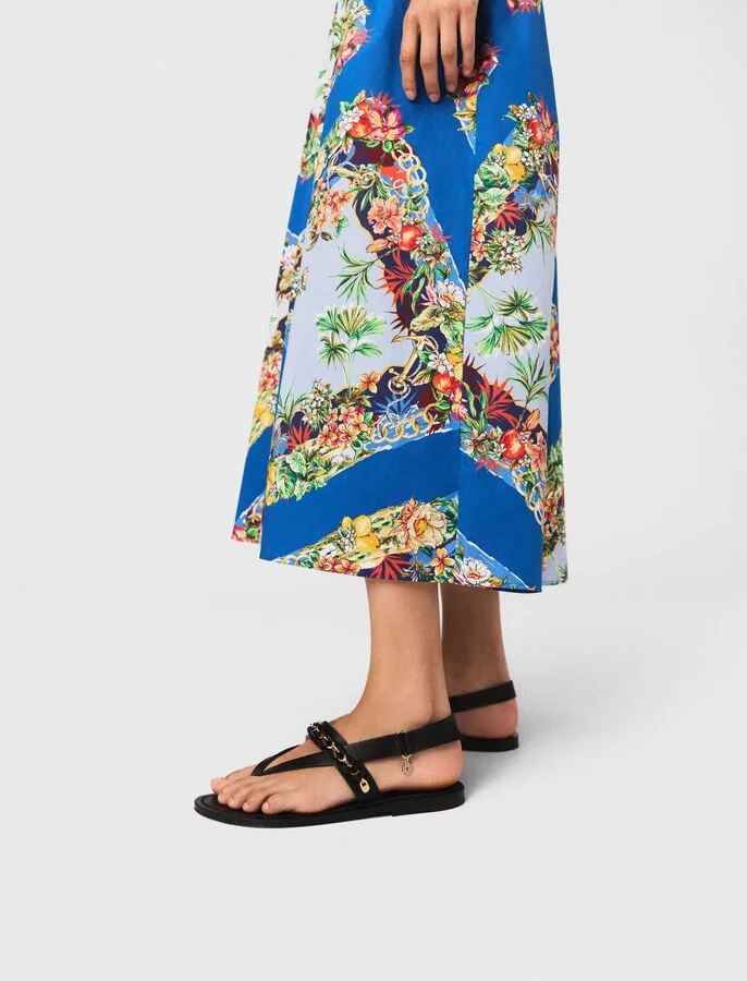 K.Jacques flat leather sandal - Image 2