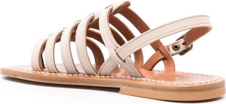 K.Jacques Homere Leather Flat Sandals - Image 2