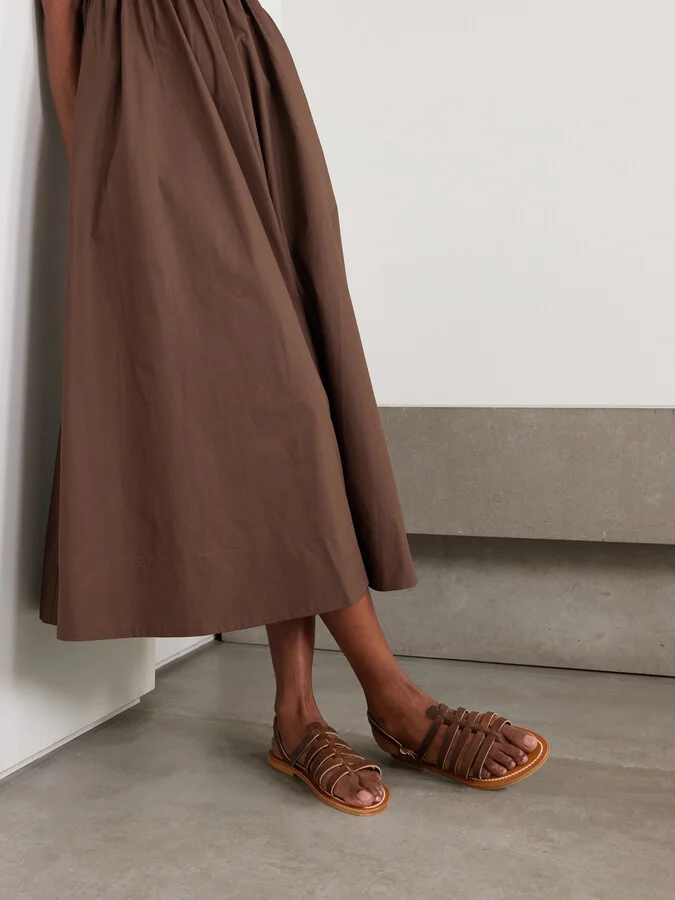K Jacques St Tropez - Homere Leather Sandals - Brown - Image 2